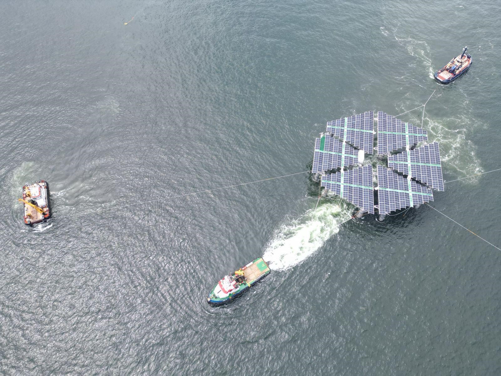 transport solarproject zeesluis ijmuiden